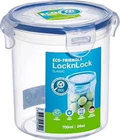Lock & Lock PP Classic HPL932D rund Aufbewahrungsbehälter 700ml