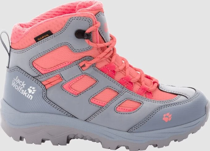 Jack Wolfskin Vojo Texapore Mid grau/rosa (Junior)