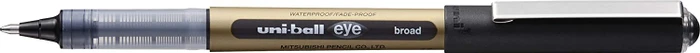 Uni-Ball Eye Broad UB-150-10 Tintenroller (Mine) schwarz/gold
