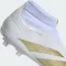adidas Predator League Laceless FG cloud white/gold metallic/sandy beige met Vorschaubild