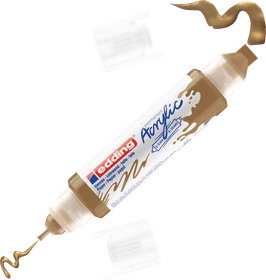 edding 5400 Acrylmarker 3D Double Liner gold