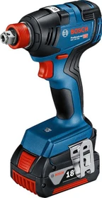 Bosch Professional GDX 18V-200 Akku-Schlagschrauber inkl. L-Boxx + 2 Akkus 4.0Ah