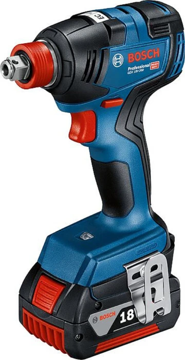 Bosch Professional GDX 18V-200 Akku-Schlagschrauber inkl. L-Boxx + 2 Akkus 4.0Ah