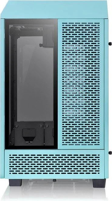 Thermaltake The Tower 100 Turquoise, türkis, Glasfenster, Mini-ITX