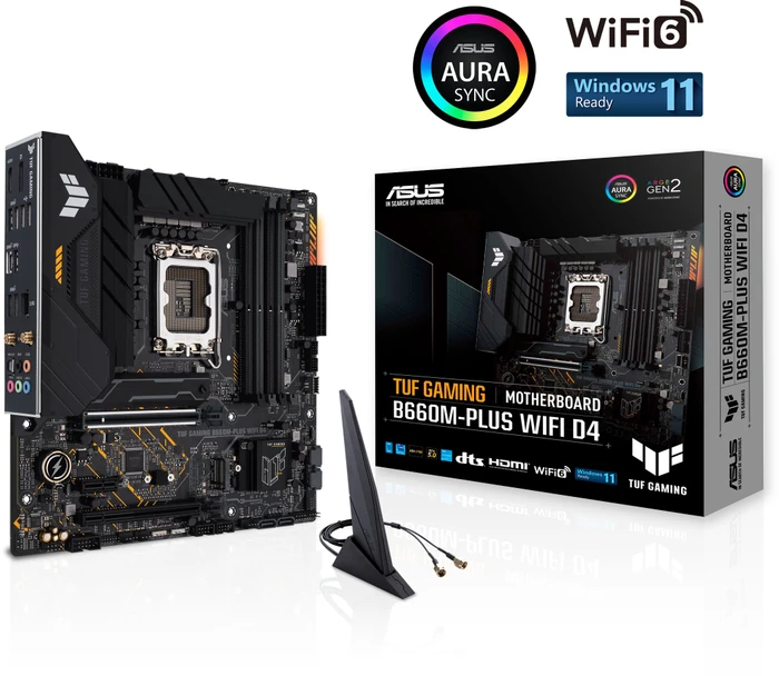 ASUS TUF Gaming B660M-Plus WIFI D4 (Intel 1700)