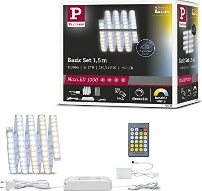 Paulmann MaxLED 1000 Tunable White Basisset LED-Streifen 1.5m