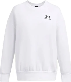 Under Armour Rival Oversize Sweatshirt weiß/schwarz (Damen)
