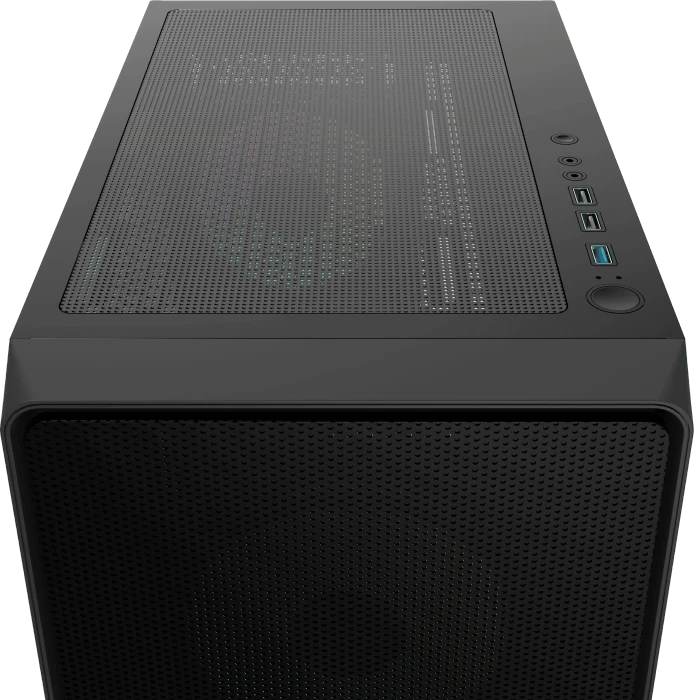 Ocypus Gamma C60 ARGB, schwarz, Glasfenster