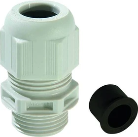 Wiska NSKV-RDE 3/4 LG Kabelverschraubung mit Reduzierdichteinsatz, Kunststoff, NPT 3/4", RAL 7035