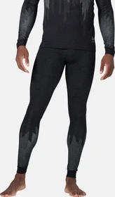 Odlo Kinship Performance Wool Warm Tights Hose lang black melange (Herren)