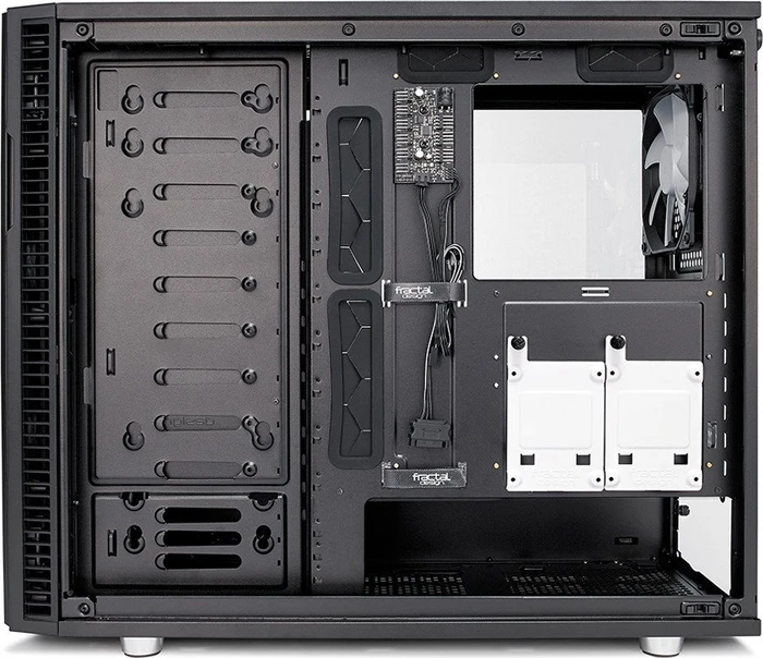 Fractal Design Define R6 Black TG, Glasfenster, schallgedämmt