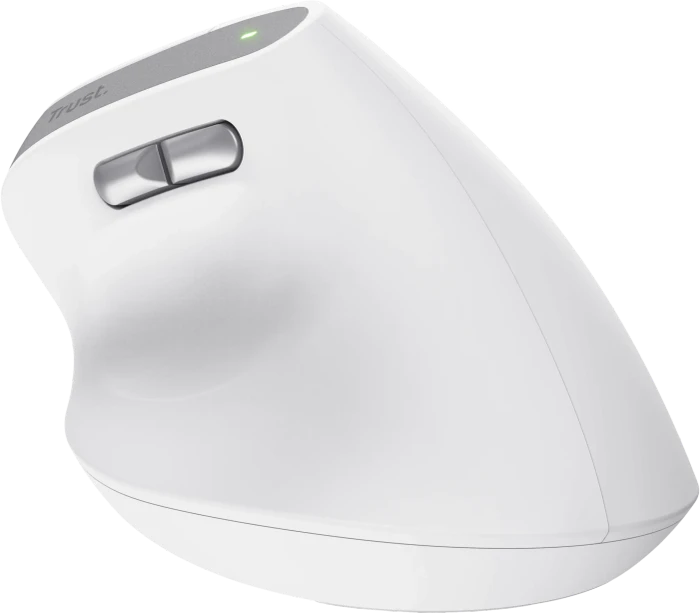 Trust Bayo II Ergonomic Wireless Mouse weiß, ECO zertifiziert, USB