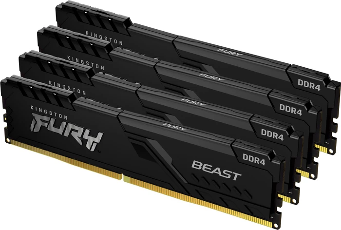 Kingston FURY Beast UDIMM 64GB Kit, DDR4-3600, CL18-22-22, 1RX8