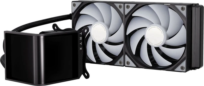 TRYX Panorama SE ARGB 240 Black, schwarz