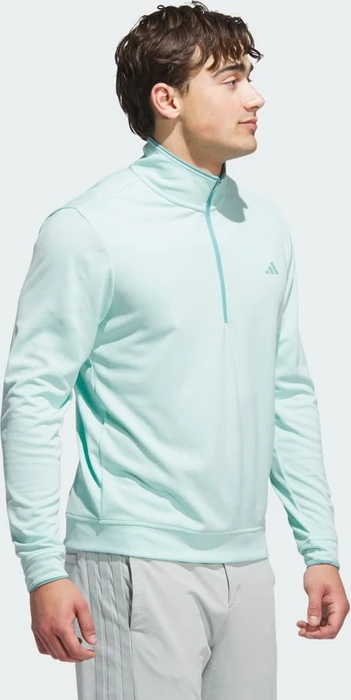 adidas Lightweight Half-Zip Pullover semi flash aqua (Herren)