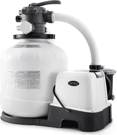 Intex Sandfilter + Chlorinator Kombination 56m³ 10m³/h Sandfilteranlage