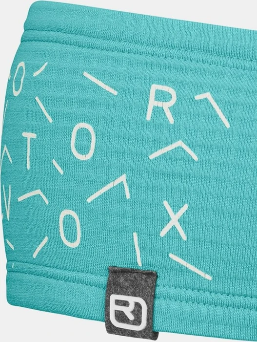 Ortovox Fleece Light Grid Stirnband ice waterfall