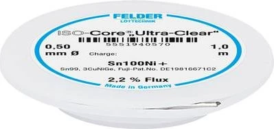 Felder ISO-Core Ultra-Clear Sn100Ni+ Lötzinn 0.5mm