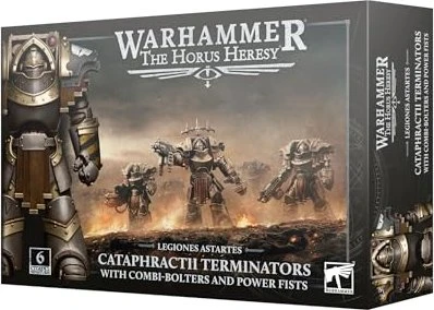 Games Workshop Warhammer The Horus Heresy - Legiones Astartes - Cataphractii Terminators with Combi-bolters and Power Fists