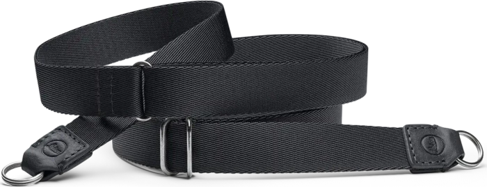 Leica Tragriemen Textil, schwarz