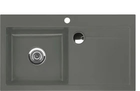 systemceram Stema 90 Einbau Becken links lava
