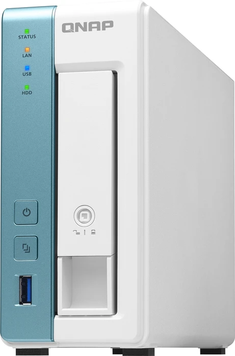 QNAP Turbo Station TS-131K, 1GB RAM, 1x RJ-45 1000Base-T, 3x USB-A 3.0