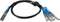 StarTech 40G 1m LAN-DAC Breakout, Twinax, 1x QSFP+/4x SFP+ Vorschaubild