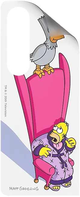 Samsung HOHOHO THE SIMPSONS Skin Film für Galaxy Z Fold4