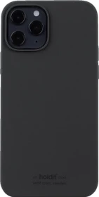 Holdit Silicone Case für Apple iPhone 12/12 Pro schwarz