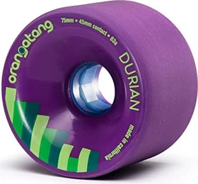 Orangatang Durian Longboardrollen 75mm violett