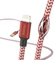 Hama Ladekabel Reflective USB-A/Lightning 1.5m Nylon rot Vorschaubild