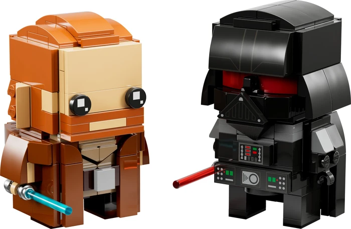LEGO BrickHeadz - Obi-Wan Kenobi & Darth Vader