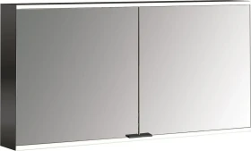 Emco Prime 2 Facelift LED-Lichtspiegelschrank 130cm mit 2 Türen, Aufputzmodell