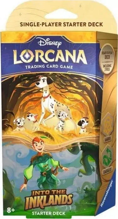 Disney Lorcana - Into the Inklands - Starter Deck Amber Emerald (EN)