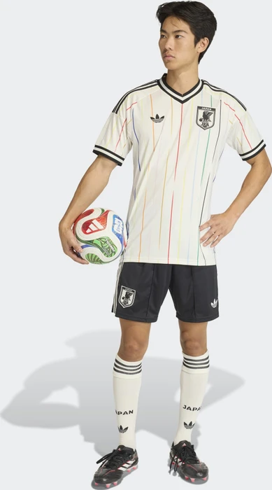 adidas FIFA WM 2026 Japan Auswärtstrikot kurzarm off white/black (Herren)