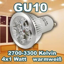 Synergy21 LED RetroFit GU10 4x1W/830 400lm