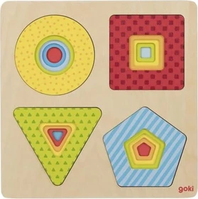 Goki Schichtenpuzzle Formen
