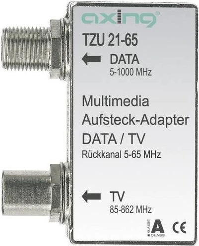 Axing TZU 21-65 Multimedia-Aufsteckadapter