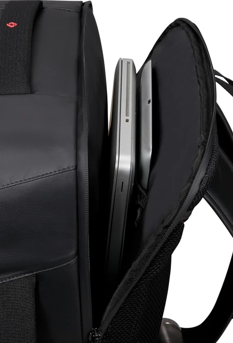 Samsonite Paradiver Light, Underseat Backpack M, Untersitz Handgepäck, Kabinentasche, Flugzeug Rucksack, 45cm, 33l, schwarz