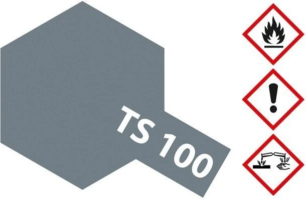 Tamiya Acryl Spray Color TS-100 light gunmetal, 100ml