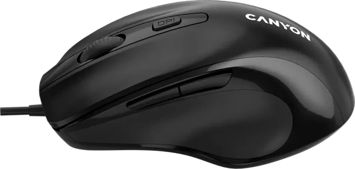 Canyon M-6 Wired Mouse, schwarz, USB