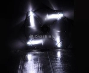 BitFenix Spectre LED schwarz/weiß, 200mm
