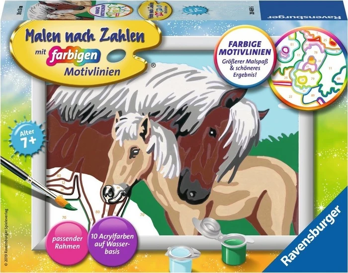 Ravensburger Malen nach Zahlen Liebevolle Stute