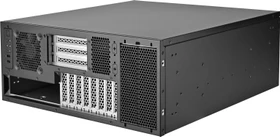SilverStone RM47-502-I, Rackmount Storage, schwarz, 4HE, ATX