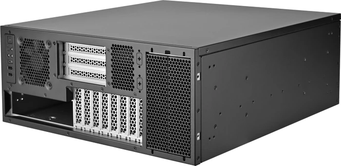 SilverStone RM47-502-I, Rackmount Storage, schwarz, 4HE, ATX