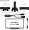 Club 3D aktiver Adapter HDMI [Stecker] auf DisplayPort 1.2a [Buchse], 25cm Vorschaubild