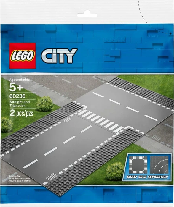 LEGO City - Gerade und T-Kreuzung