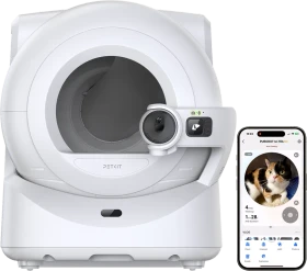 Petkit Purobot Ultra Katzentoilette, selbstreinigend, weiß, 14.6kg
