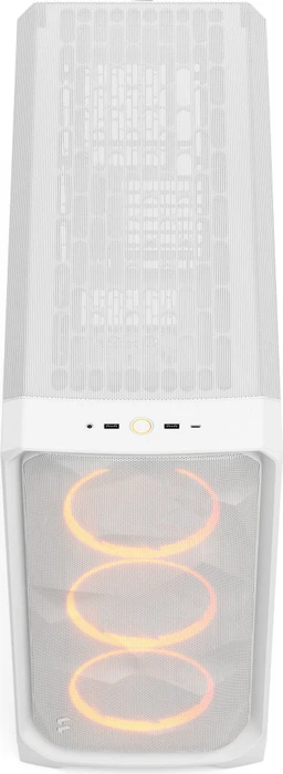 Fractal Design Meshify 3 XL RGB White TG Clear Tint, weiß, Glasfenster