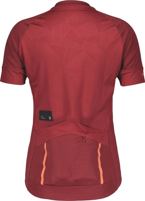 Scott Endurance 10 Trikot kurzarm merlot red/camellia pink (Damen)
